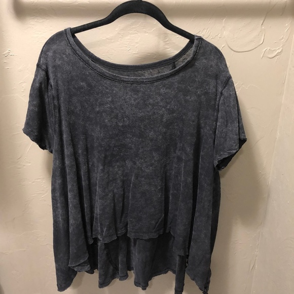 Free People Tops - Free People We the Free Charcoal Tee Free People Tops - Free People We the Free Charcoal Tee